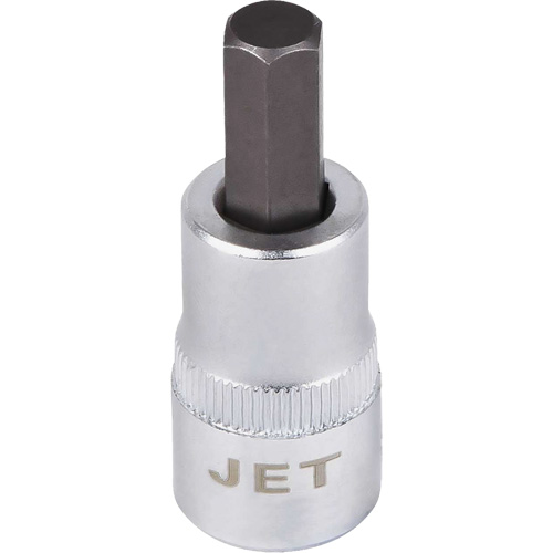 Douille longue, Hexagonale, 3/16" x 2" lo, Prise 3/8" - JET 677206
