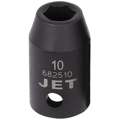 Socket, Impact, 10 mm, 1/2" Drive, 6 Points - JET 682510