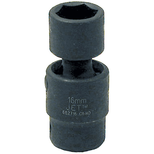 Universal Socket, Impact, 16 mm, 1/2" Drive, 6 Points - JET 682716