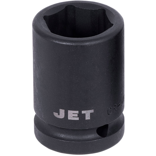 Universal Impact Socket, Impact/Power, 1-1/8", 3/4" Drive, 6 Points - JET 683136