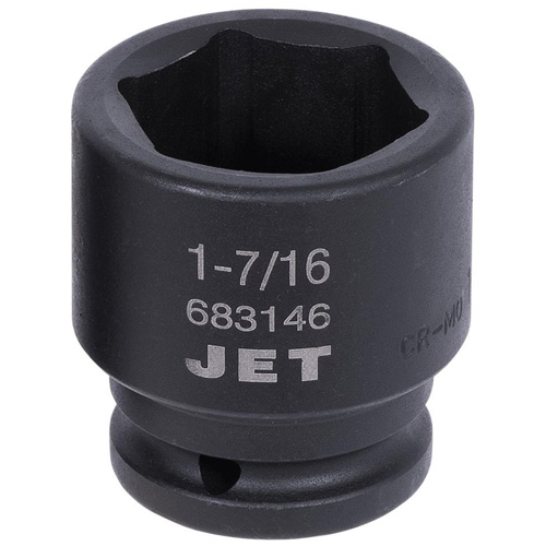 Socket, Impact, 1-7/16", 3/4" Drive, 6 Points - JET 683146
