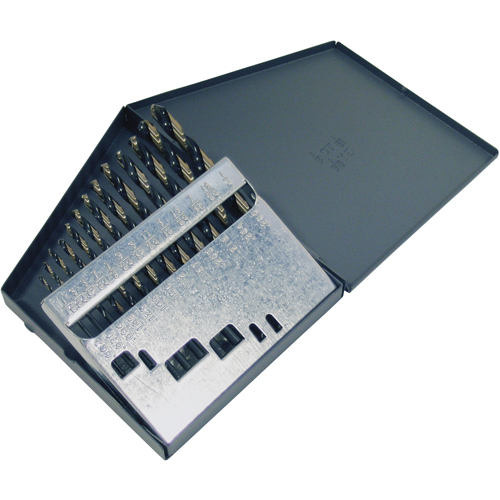 Jeux de forets CLE-FORCE, 13 morceaux, Acier rapide - Walter Technologies Pour Surface C68343