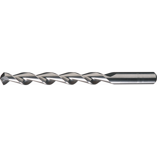 Forets courts &agrave; cannelure parabolique CLEVELAND, Acier rapide, 31/64", 5-7/8" lo, 4-3/8" Cannelure, 118° Angle - Walter Technologies Pour Surface C16056