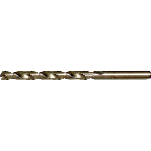 CLEVELAND Jobber Length M42 Cobalt NAS 907 rev 14 Type J Aircraft, Straw Finish, Cobalt, L, 4-1/4" L, 2-15/16" Flute, 135° Point Angle - Walter Surface Technologies C70042