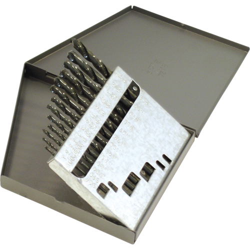 CLE-LINE Drill Sets, 13 Pieces, High Speed Steel - Walter Surface Technologies C21157