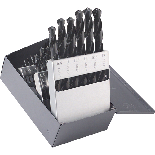 Jeux de forets CLE-LINE, 25 morceaux, Acier rapide - Walter Technologies Pour Surface C21131