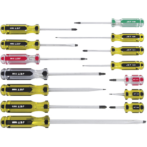 Jumbo Handle Screwdriver Set, 14 - JET 720507
