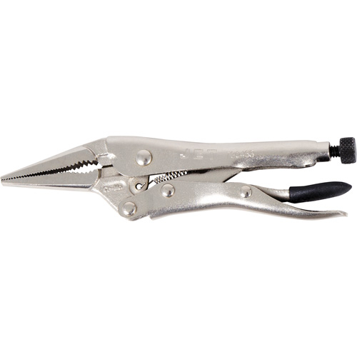Pinces verrouillables super robustes J6LN avec couteau, Longueur 6", Bec long - JET 730463