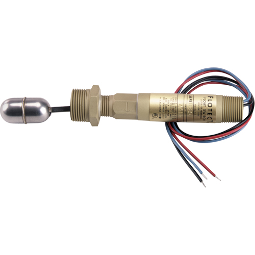 Interrupteurs de niveau de liquide - Dwyer L6EPB-B-S-3-C