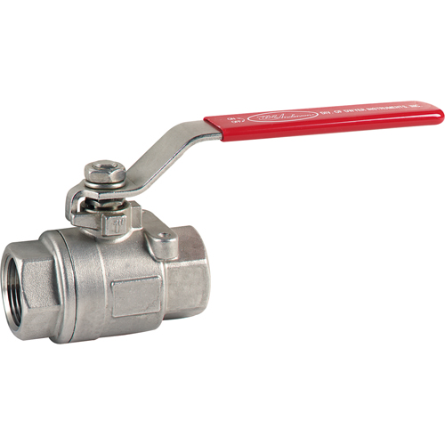 Two-Piece Ball Valves - Series BV2M, Stainless Steel, Manual, FNPT x FNPT - Dwyer BV2M105