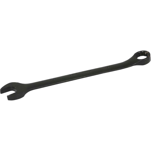 Flat Shank Combination Wrench, 12 Point, 1/2", Black Oxide Finish - Gray Tools 3116B