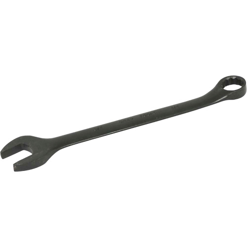Flat Shank Combination Wrench, 12 Point, 3/4", Black Oxide Finish - Gray Tools 3124B