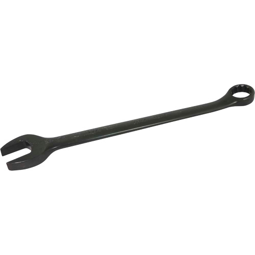 Cl&eacute; mixte &agrave; tige plate, 12 pans, 1-1/8", Fini Oxyde noir - Gray Tools 3136B