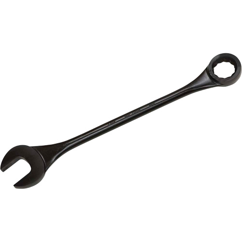 Round Shank Combination Wrench, 12 Point, 2-9/16", Black Oxide Finish - Gray Tools 3182B