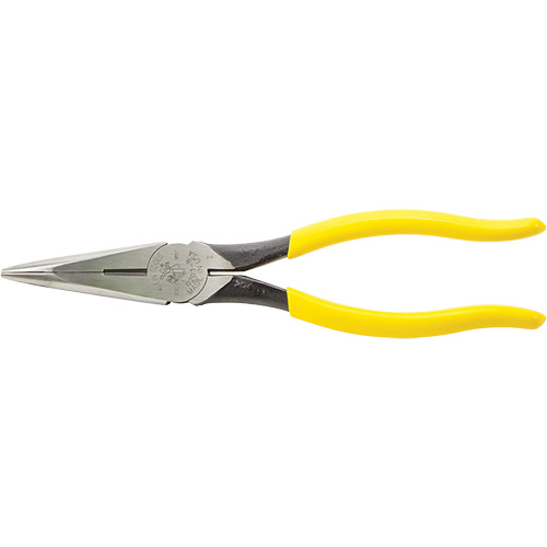 Pinces &agrave; bec long coupantes de c&ocirc;t&eacute;, 8-7/16" lo - Klein Tools D203-8