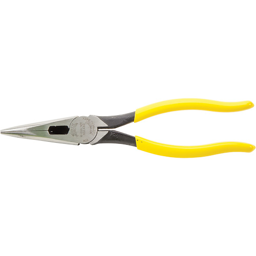 Pinces &agrave; bec long coupantes de c&ocirc;t&eacute;, 8-7/16" lo - Klein Tools D203-8