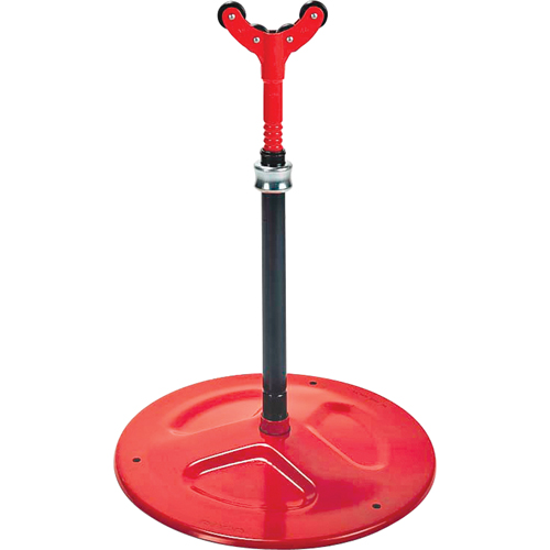Adjustable Pipe Support #46, 59-84 cm Height Adjustment, 150 mm Max. Pipe Capacity, 2500 lbs. Max. Weight Capacity - Ridgid 42505
