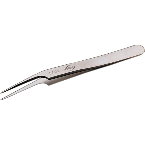Tweezers - Pointed Tip, Straight Relieved - Weller 5ASA