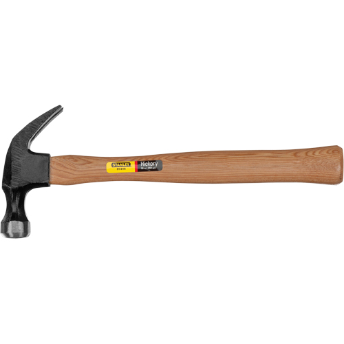 Hammer, 16 oz., Wood Handle, 5-6/25" L - Stanley Tools 51-616