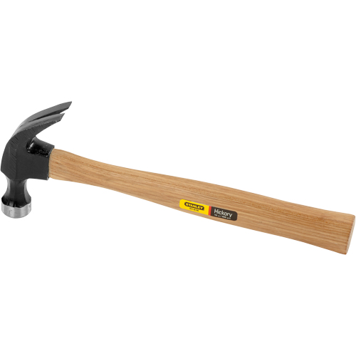Hammer, 16 oz., Wood Handle, 5-6/25" L - Stanley Tools 51-616