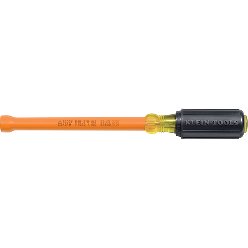 Insulated Hollow Shaft Nut Driver - Klein Tools 646-11/32-INS