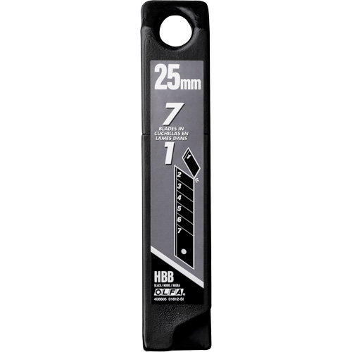 Ultra-Sharp Black Replacement Blades, Snap-Off Style - Olfa 1082209