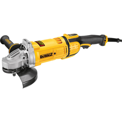 Grande meuleuse d'angle &agrave; palette No Lock-On, 7", 120 V, 15 A, 8500 Tr/min - DEWALT DWE4597N