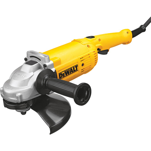 Large Angle Grinder, 9", 120 V, 15 A, 6500 RPM - DEWALT DWE4519