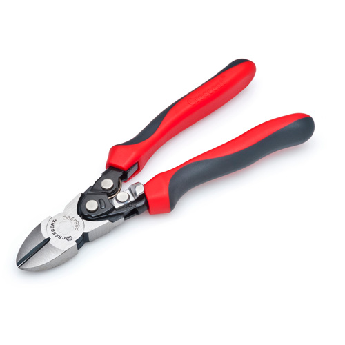 Pro Series Dual Material Diagonal Compound Action Cutting Pliers, 8" L - Crescent PS5429C