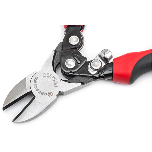 Pro Series Dual Material Diagonal Compound Action Cutting Pliers, 8" L - Crescent PS5429C