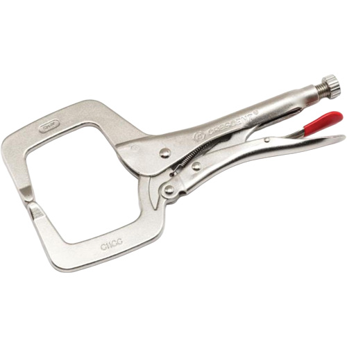Locking C-Clamp with Regular Tips, 18" Length, C-Clamp - Crescent C18CCRN