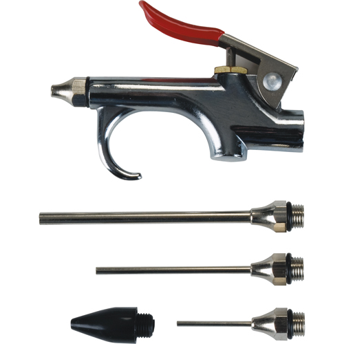 Trousse de soufflette avec 5 buses interchangeables - Outils Aurora 