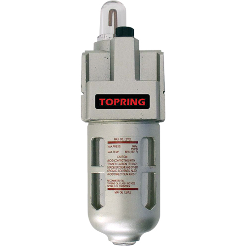 Lubricators, 1" NPTF, Max. 150 PSI, Modular - Topring 51.535