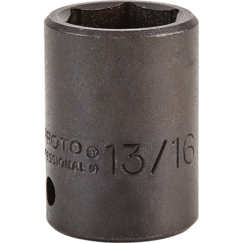Socket, Impact, 13/16", 1/2" Drive, 6 Points - Proto J7426H
