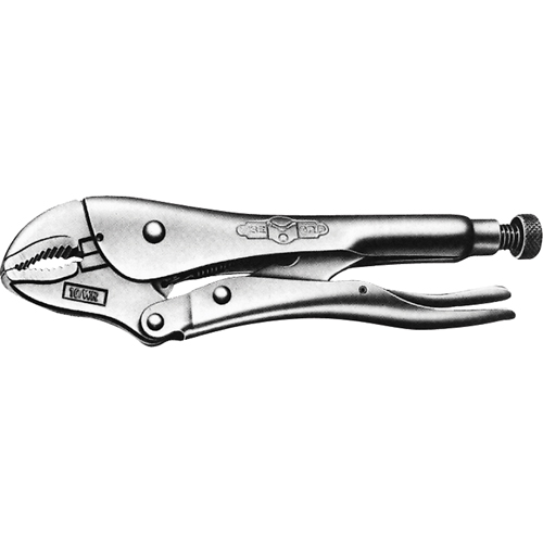 Pince-&eacute;tau avec coupe-fils Vise-Grip, Longueur 4", M&acirc;choire courb&eacute;e - Irwin 1002L3