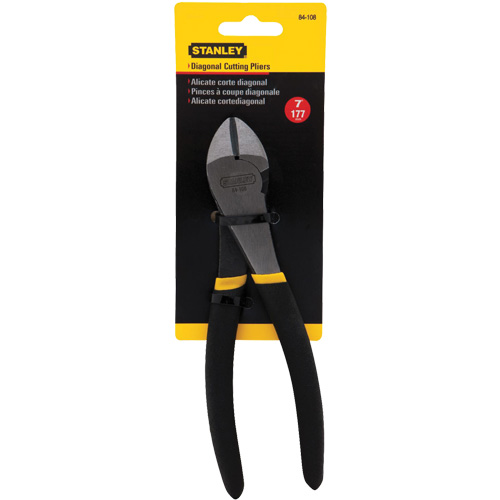 Diagonal Pliers, 7" L - Stanley Tools 84-108