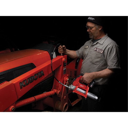 Pistolet graisseur sans fil M12 (outil seulement), Lithium-ion, 12 V - Milwaukee 2446-20