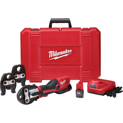 M12 Force Logic Press Tool Kit with Jaws - Milwaukee 2473-22