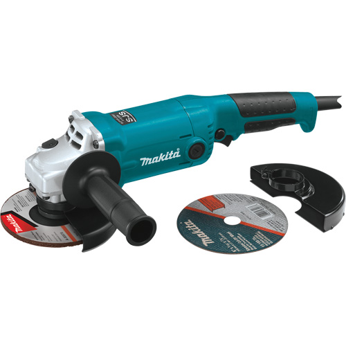 SJS Angle Grinder with Electric Brake, 6", 10.5 A, 10000 RPM - Makita GA6020Y