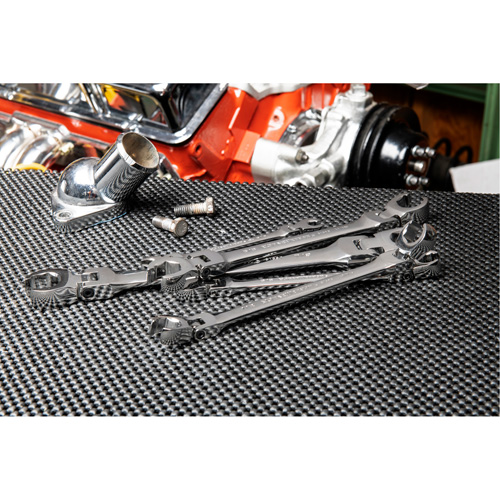Wrench Set, Flare Nut/Flex Head, 5 Pieces, Imperial - Gearwrench 81910