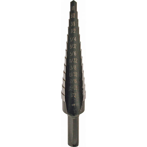 Step Drills, 1/32" Increments - Irwin 10231