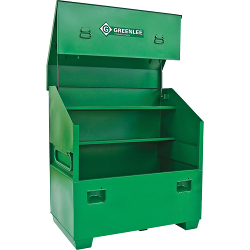 Jobsite Chest, 36" W x 30" D x 48" H, Green - Greenlee 3648