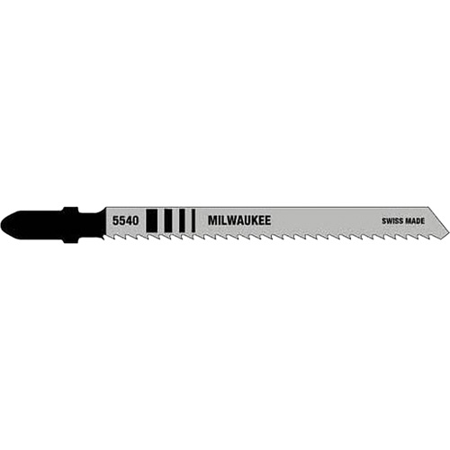 Jigsaw Blade, Bi-Metal, T-Shank, 4" L, 10 TPI - Milwaukee 48-42-5540