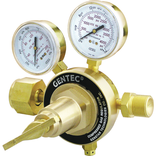 Heavy-Duty Manifold Regulator, Propane, 1"-11-1/2 NPS LH(M) Inlet - Gentec 153MF-125
