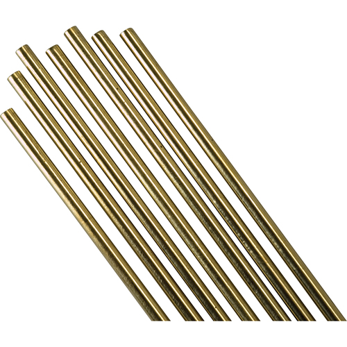 Baguettes pour soudage TIG en longueurs de 36", 1/8", Argent nickel&eacute; d&eacute;nud&eacute; - Weldcote Metals NS18X36T