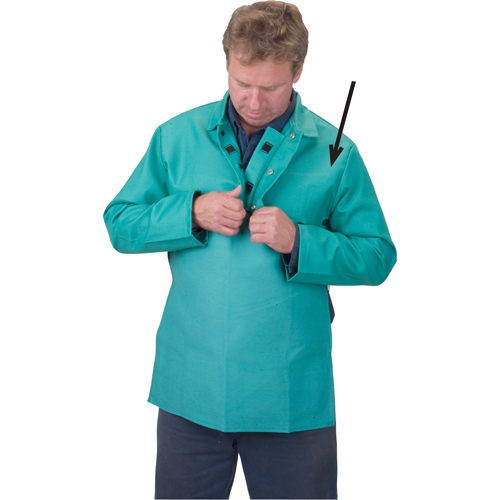 V&ecirc;tement ignifug&eacute;, 3T-Grand, Vert - Weld-Mate 