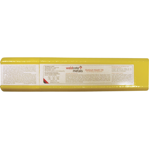 Aluminum Electrodes (DC-Reverse), 340, 5/32" Dia. - Weldcote Metals ALSM00TH340532E