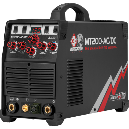 Syst&egrave;me de soudage TIG c.a./c.c. MT200 - CK Worldwide Inc MT200-AC/DC