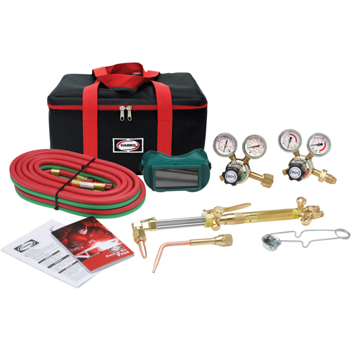 Welding & Cutting Outfits - Ironworker&reg; Medium-Duty with Tool Bag, 5" Cut, 1/2" Weld - The Harris Products Group 4400366