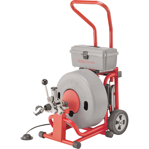 Machine &agrave; tambour no K-6200 avec c&acirc;ble no C-24-IW, &eacute;lectrique, 5/8" x 100' - Ridgid 93557